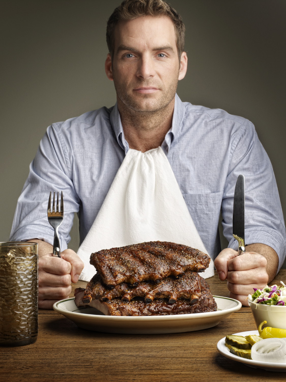 Local BBQEating Male Model Who Had Face Obscured by