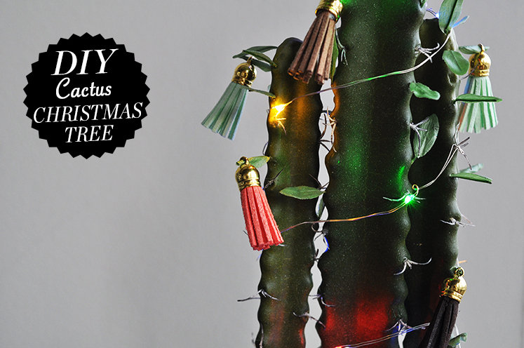 DIY Cactus Christmas Tree D Magazine