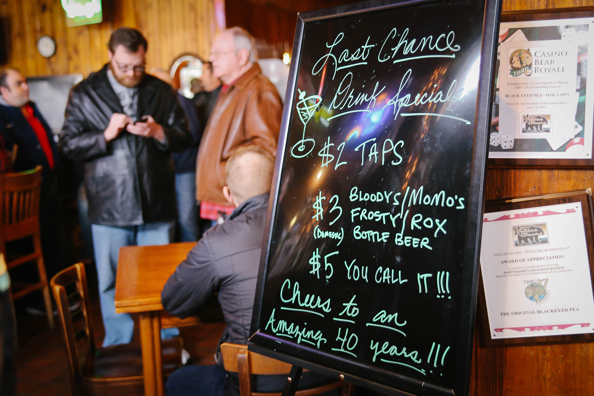 Scenes From the Last Day of Service at the Original Blackeyed Pea D