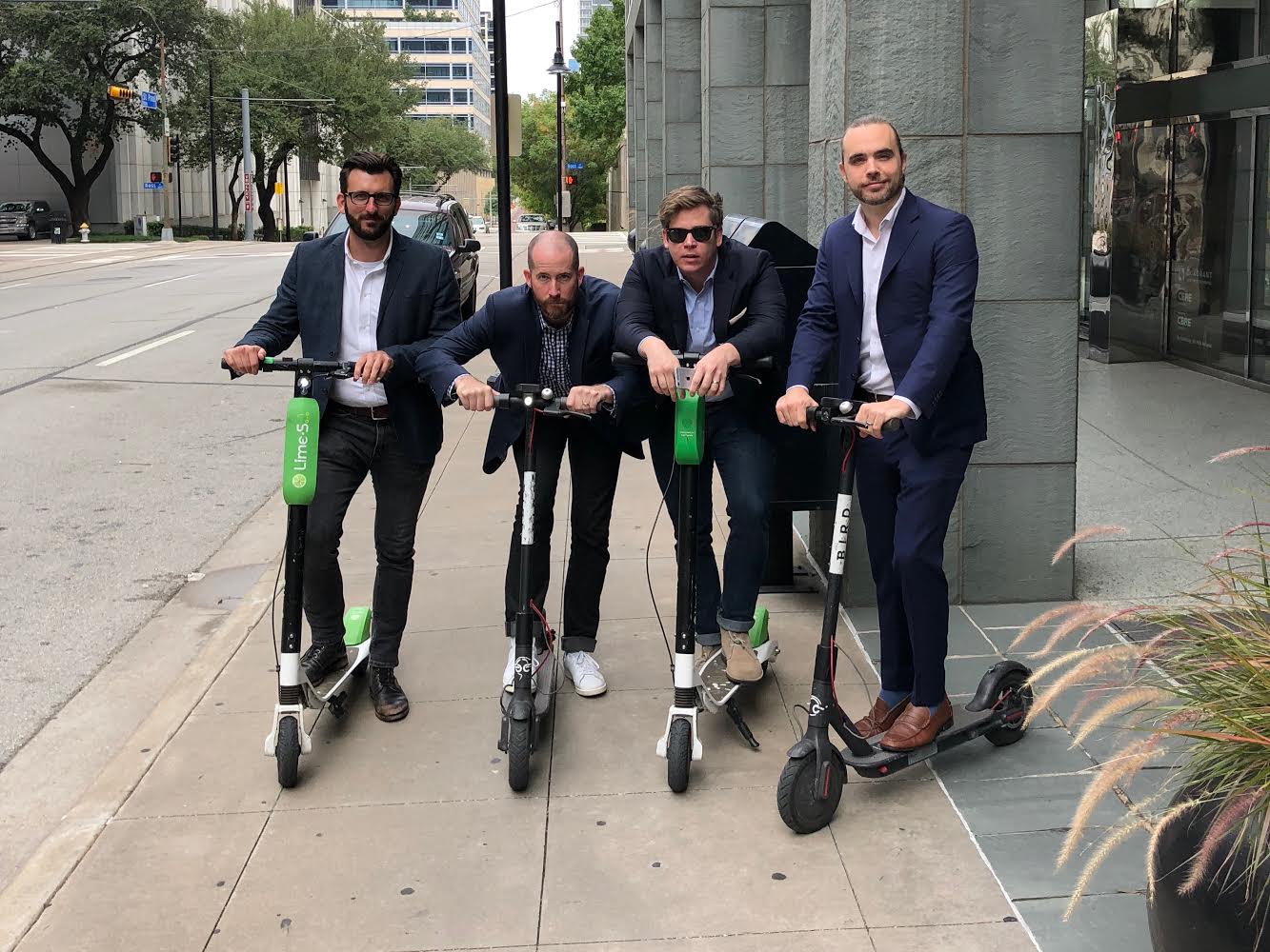 Results of the First Great Downtown Dallas Invitational Scooter Race