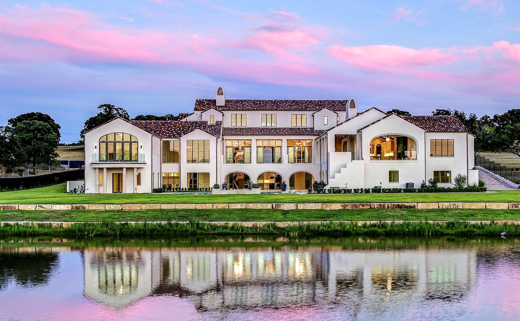Hot Property A MediterraneanInspired Waterfront Mansion in Westlake
