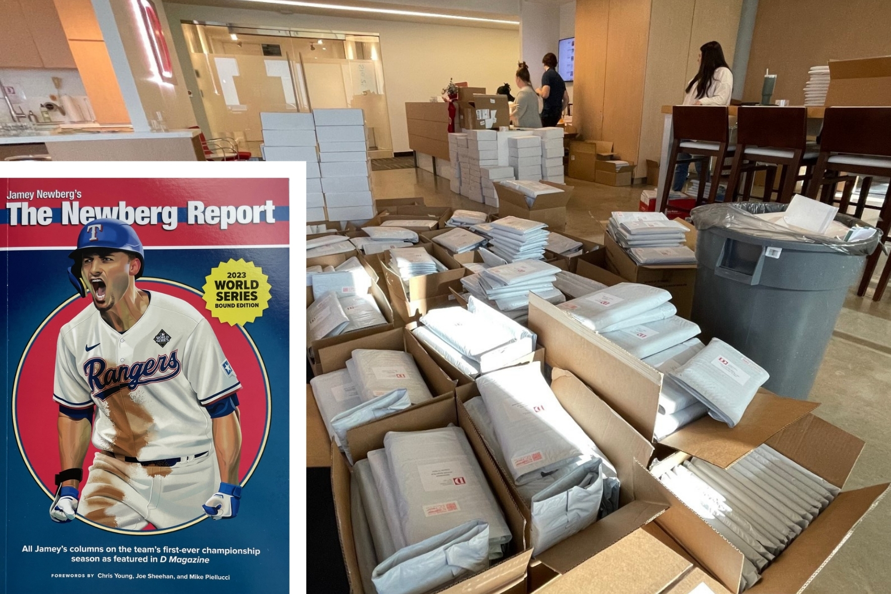 Newberg Book Party at Texas Live! D Magazine