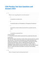 CDA Practice Test Questions and Answers - DocMerit