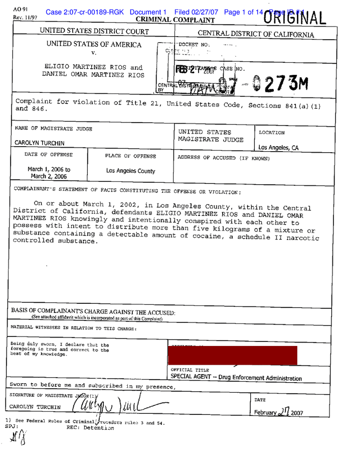 Inside the Cartel The Paramount bust Documents Los Angeles Times