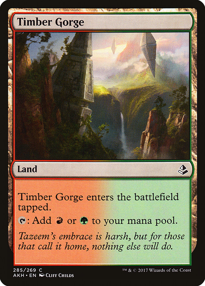 Timber Magic the Gathering MTG card