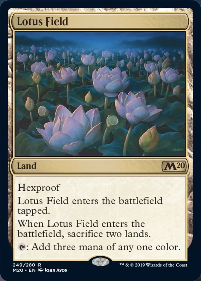 Lotus Field of M20 9.24 15.18