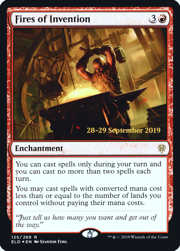 Fires of Invention of pPRE 3.00