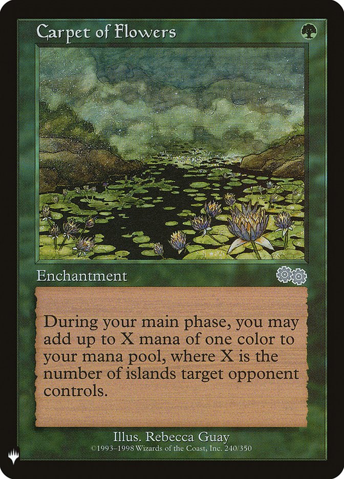 Carpet of Flowers Printings, Prices, and Variations mtg