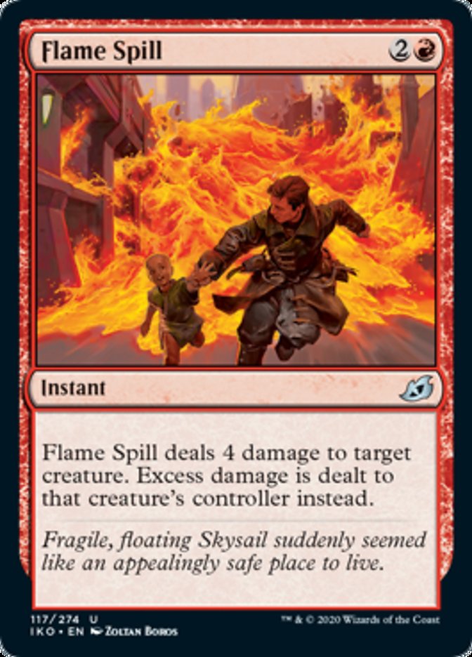 Flame Spill Magic the Gathering MTG card