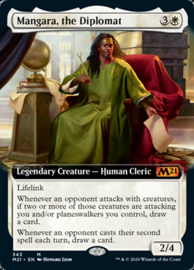 Mangara, the Diplomat (Extended Art) of M21 21.00 34.97
