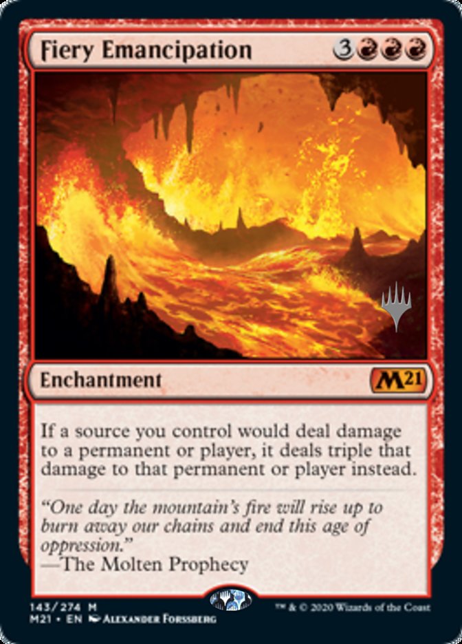 Fiery Emancipation of pM21 25.04 27.02