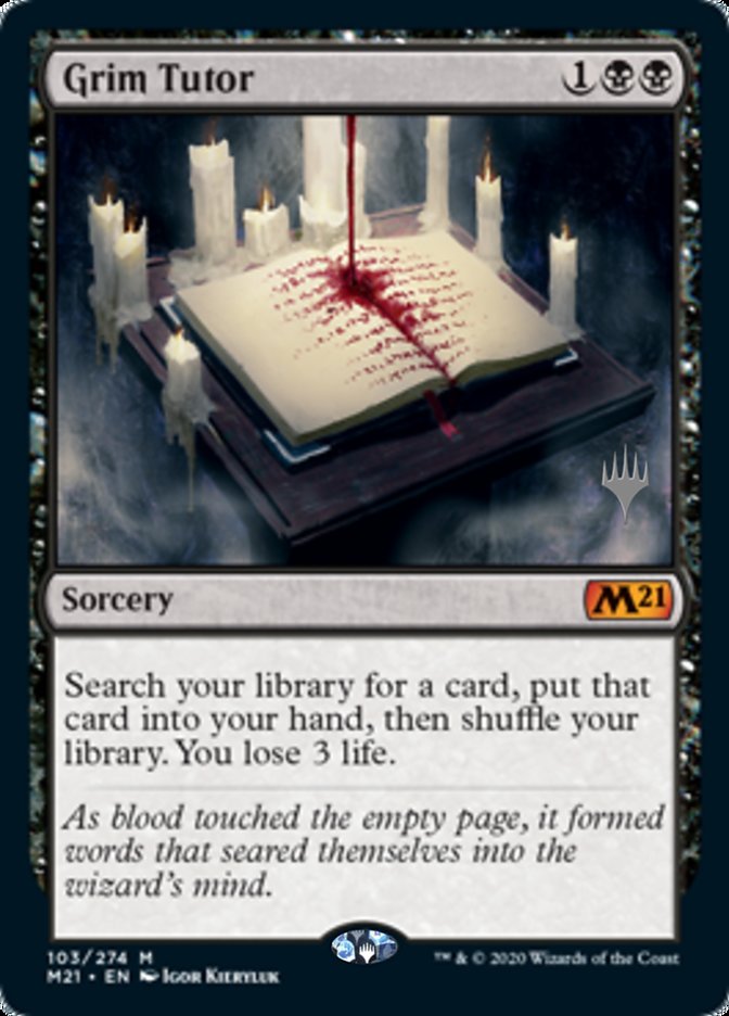 Grim Tutor of pM21 16.45 17.54