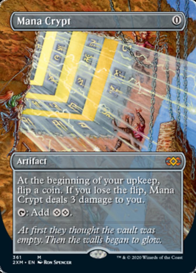 Mana Crypt (Borderless) of 2XM 231.47 238.27