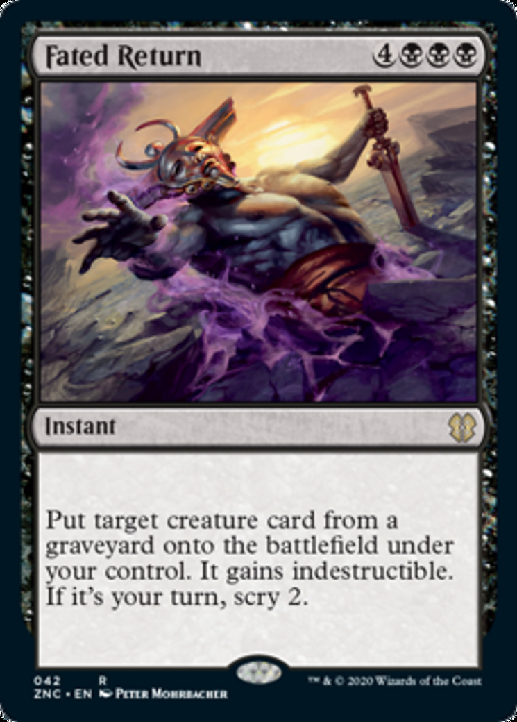 Fated Return Magic the Gathering MTG card