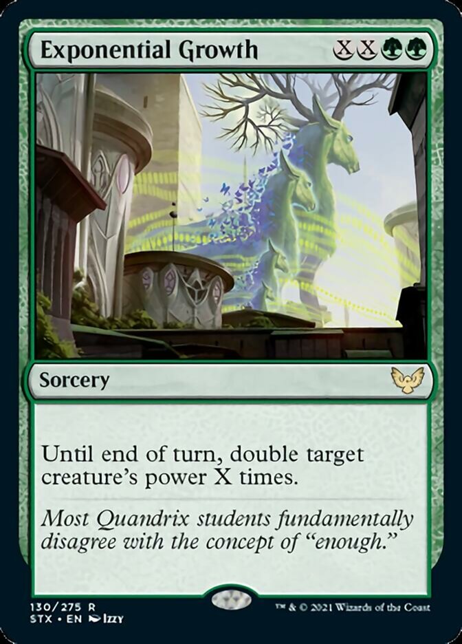 Exponential Growth Magic the Gathering MTG card