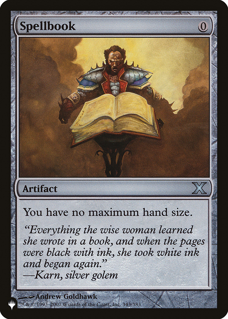 Spellbook Magic the Gathering MTG card
