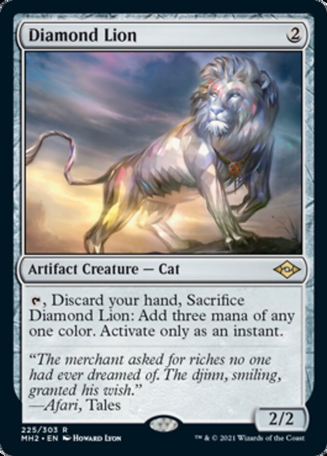 Diamond Lion Printings, Prices, and Variations mtg
