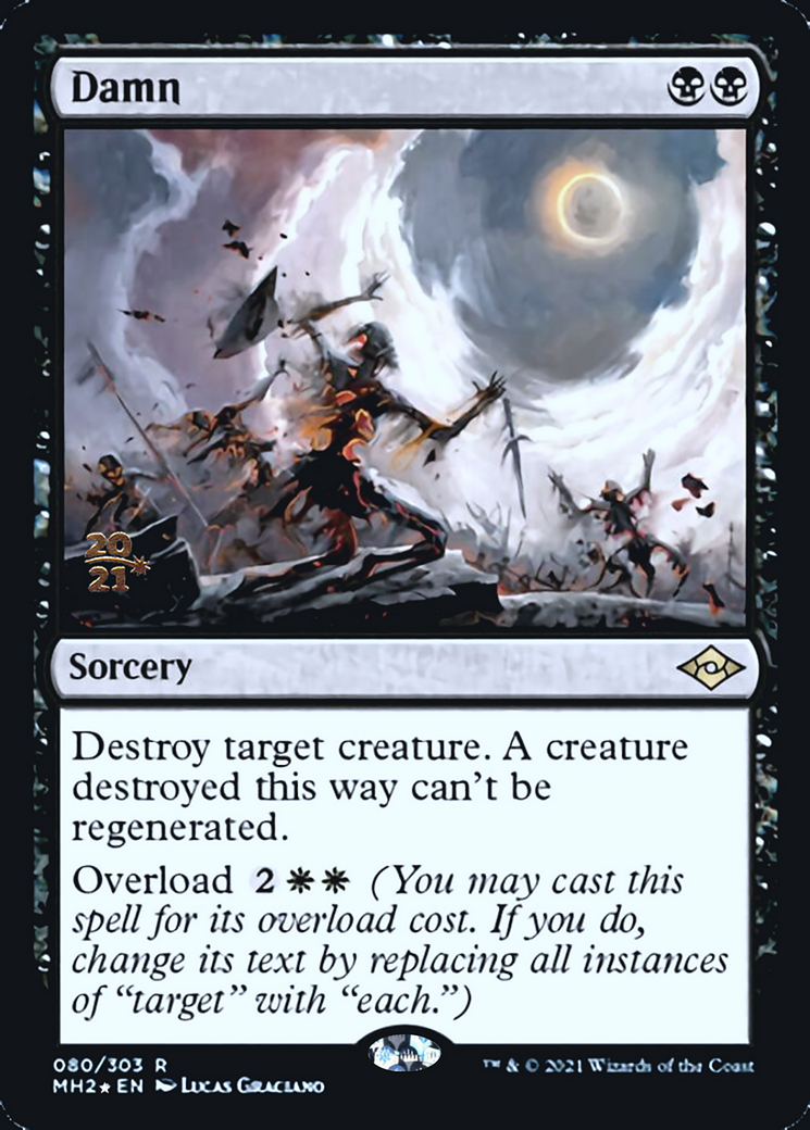 Damn Magic the Gathering MTG card