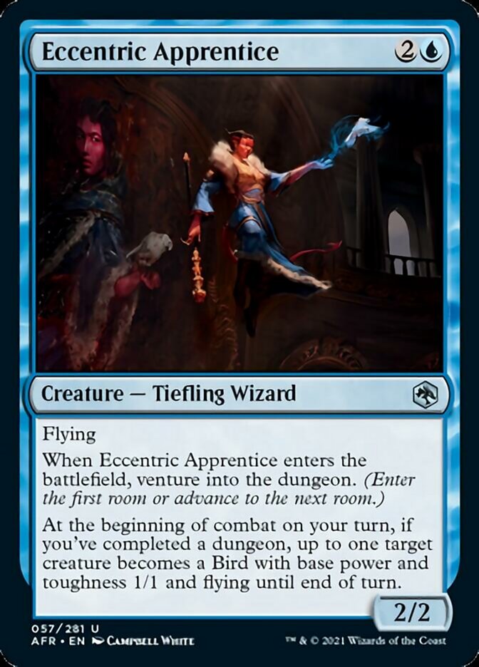 Eccentric Apprentice Magic the Gathering MTG card
