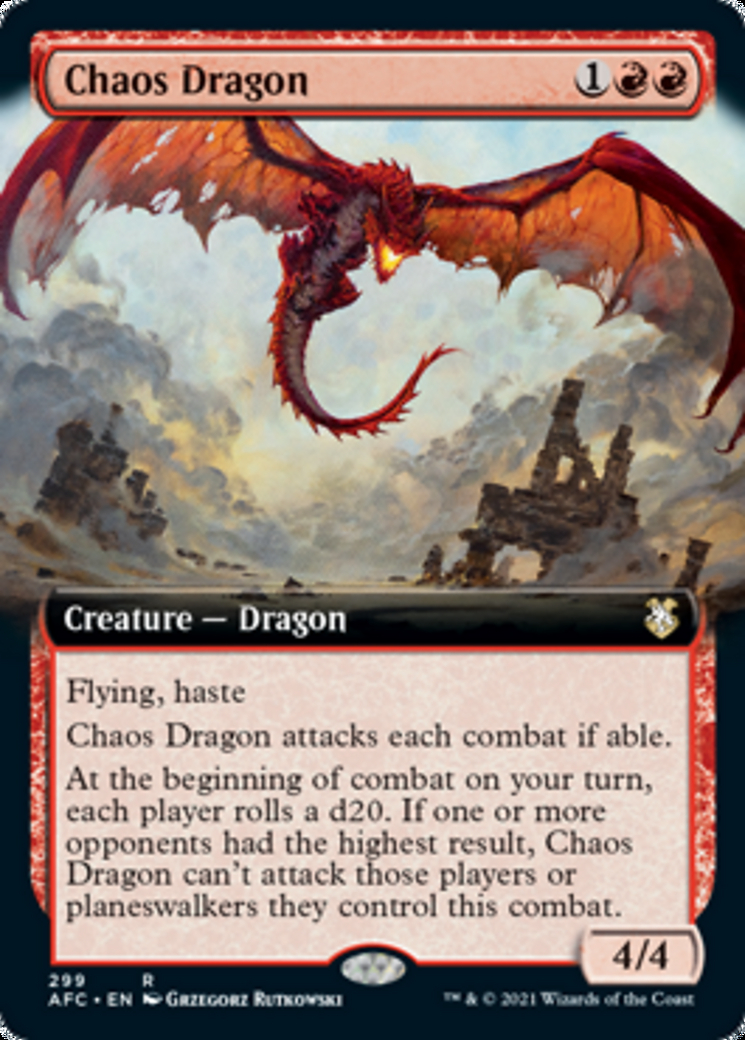 Chaos Dragon (Extended Art) of AFC 1.62