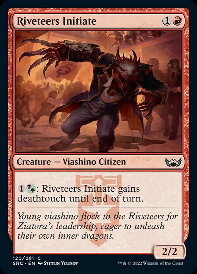 Riveteers Initiate Magic the Gathering MTG card