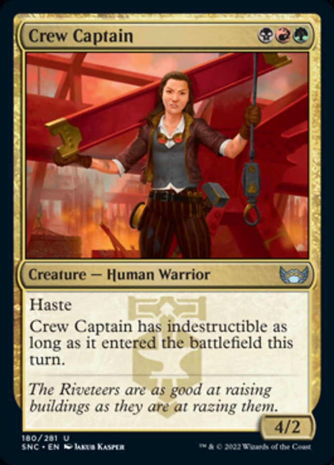 Crew Captain Magic the Gathering MTG card