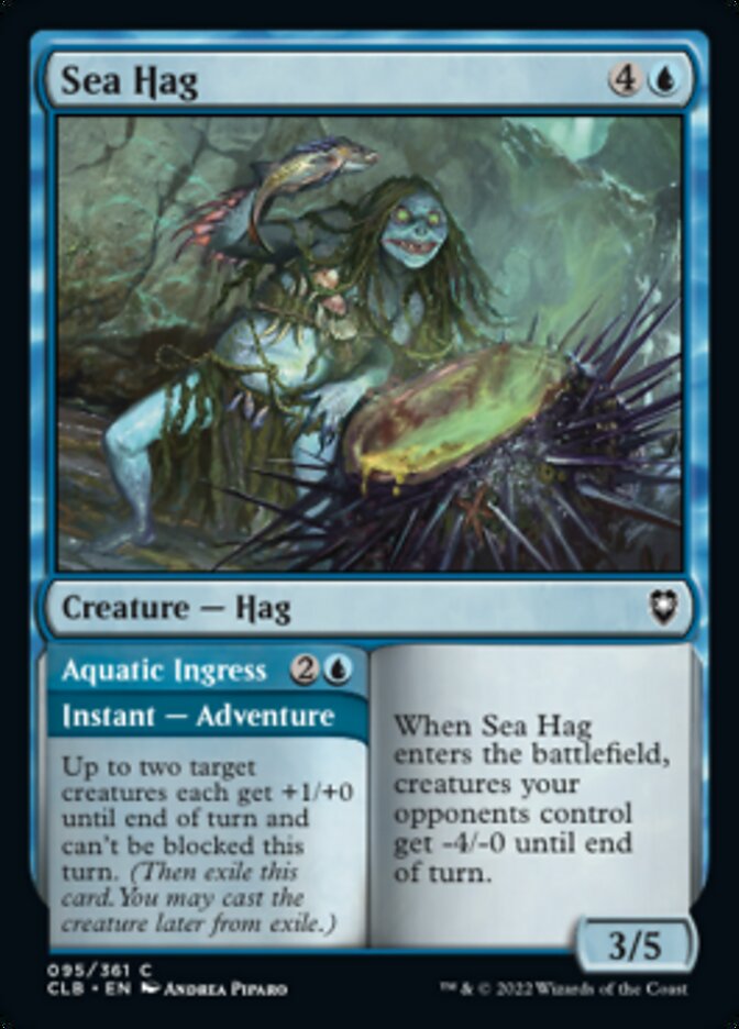 Sea Hag Magic the Gathering MTG card