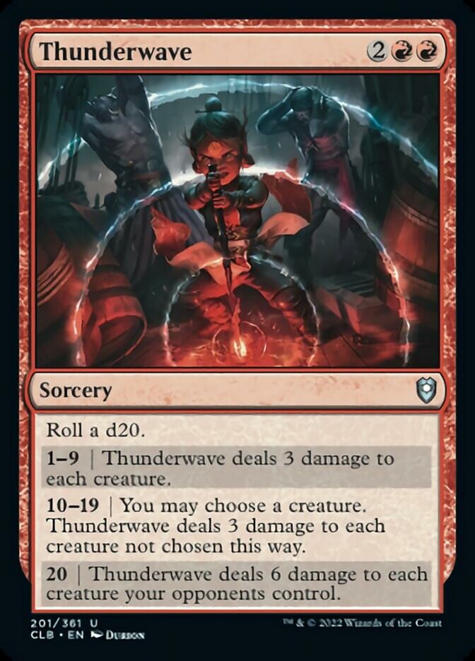 Thunderwave Printings, Prices, and Variations mtg