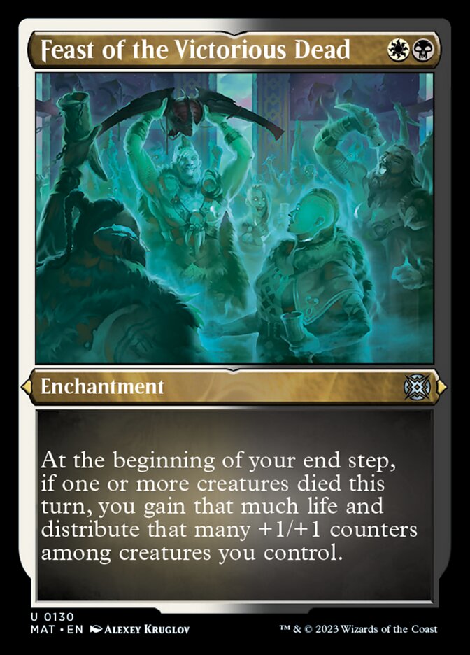 Feast of the Victorious Dead Magic the Gathering MTG card