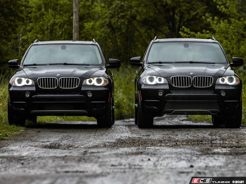 ECS News - BMW E70 X5 ECS Overland Skid Plates & Lift Kits