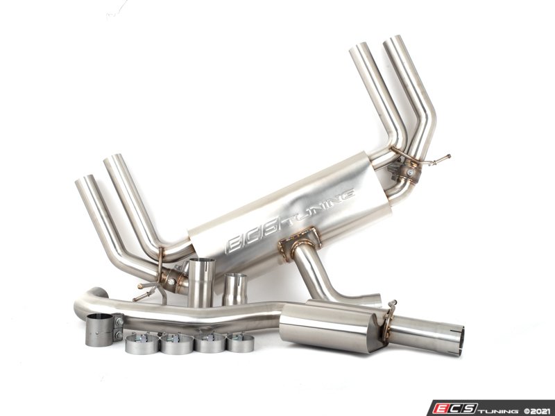Enthusiast Bundles 015452LAEBKT 8V S3 Valved Catback Exhaust System