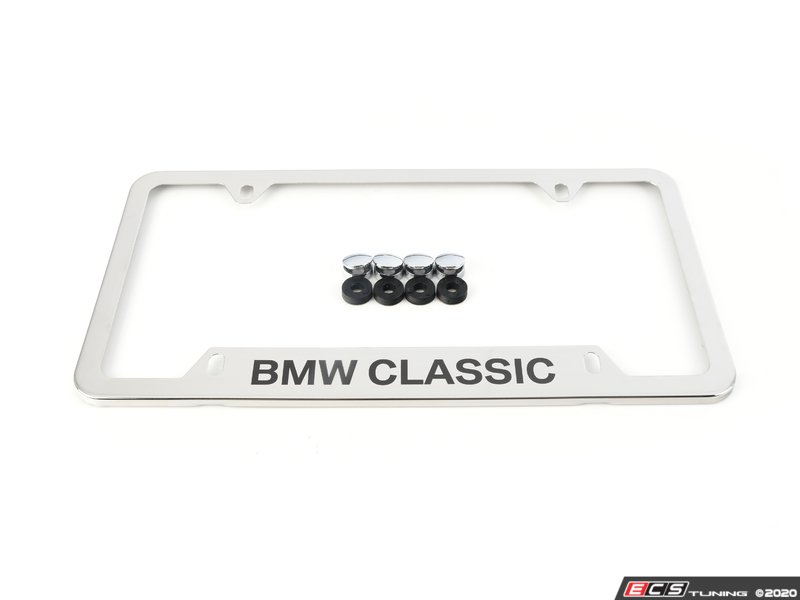 Genuine BMW 82122414873 Genuine BMW Classic License Plate Frame (82
