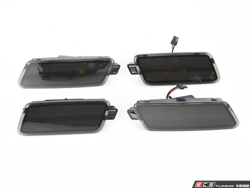 ZiZa 000050LA2502 C7 A7 LED Front & Rear Bumper Side Marker Set