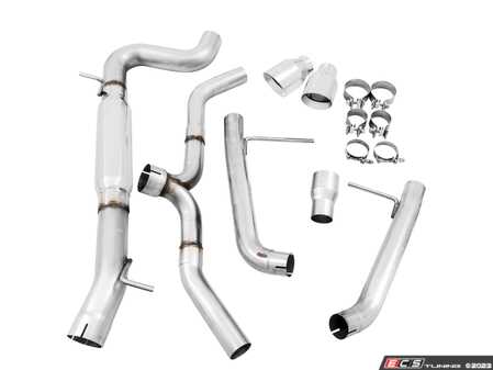 AWE - AWEMK7ATGSW4TK - AWE Track Edition Exhaust System - MK7 Alltrack