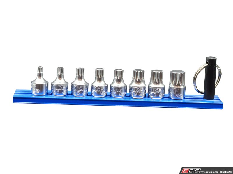 VIM Tools VIMXZNS412 6 Piece Stubby XZN Triple Square Set