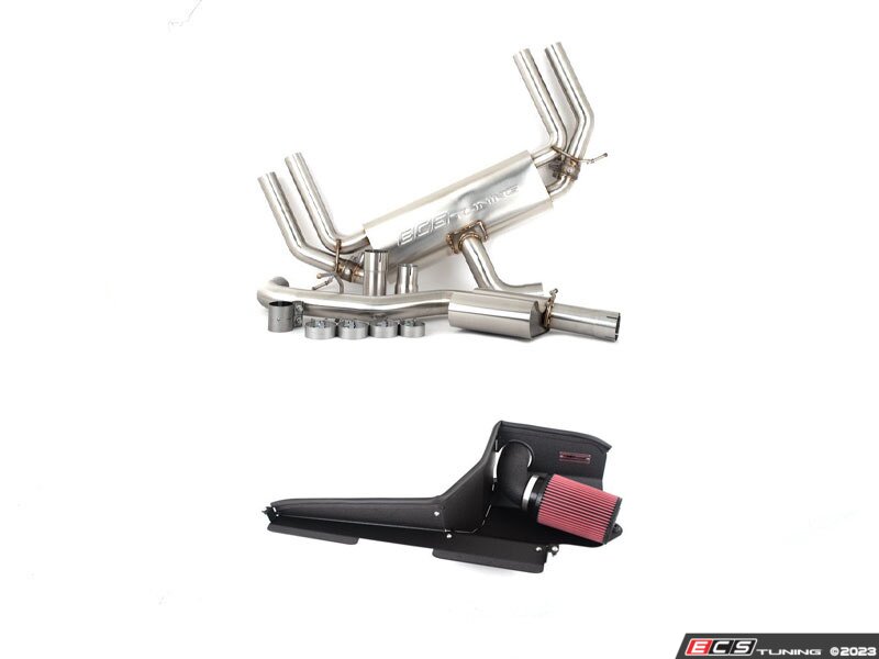 Enthusiast Bundles 015452LAEBKT 8V S3 Valved Catback Exhaust System