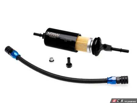NRW Design - S65EFF - E9X M3 S65 Inline Fuel Filter Kit (E85 Micro