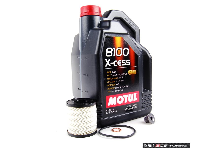 Assembled By ECS 11427622446KT2 MINI Motul 8100 XCess 5w40 Oil