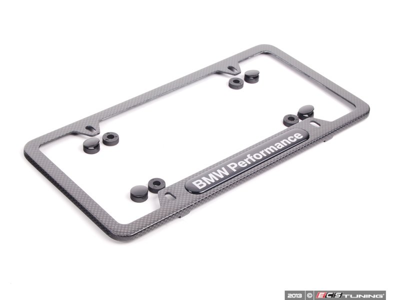 Genuine BMW 82112210414 "BMW Performance" License Plate Frame