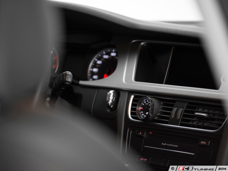 ECS 001246ECS01AKT2 ECS Vent Pod Boost Gauge Kit Audi B8 A4/A5 2