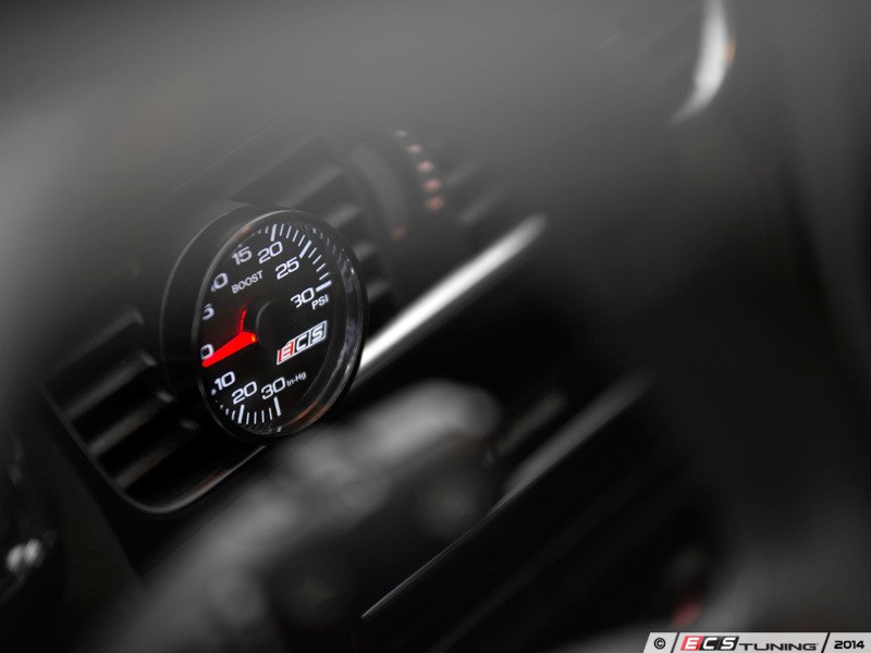 ECS 001246ECS01AKT2 ECS Vent Pod Boost Gauge Kit Audi B8 A4/A5 2