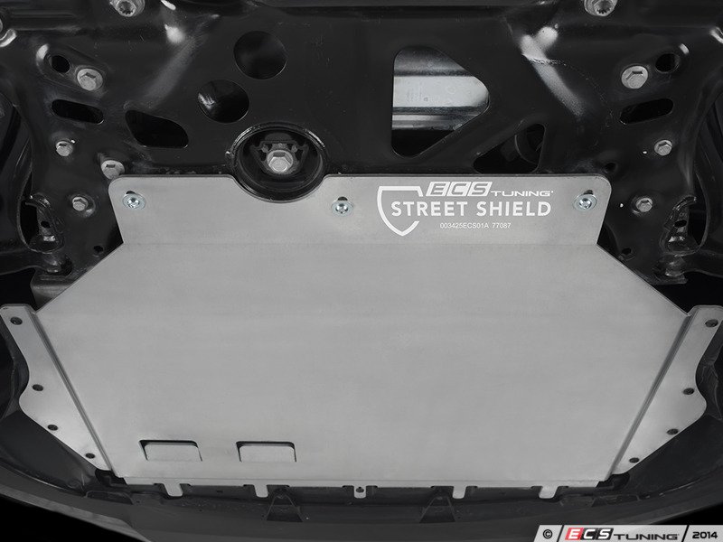 ECS News ECS Aluminum Skid Plate Kit VW MK6 Jetta & B7 Passat