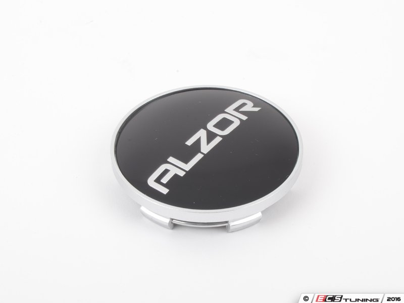 Alzor 030CAPBLK Center Cap Black/Chrome Priced Each (NO