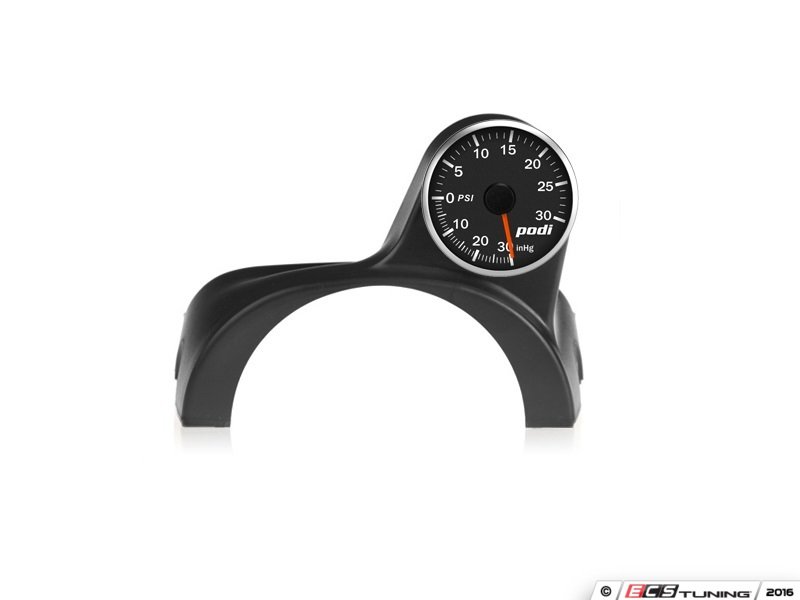 Podi SP1BOIRR Podi Stepper Motor Boost Gauge kit Single Pod