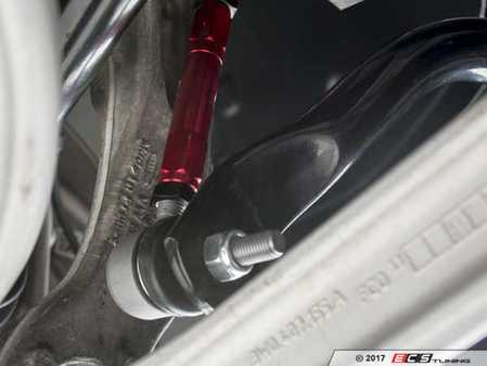 ECS - 003112ECS01 - Adjustable Front Sway Bar End Link Set - Audi B8