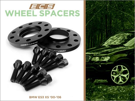 ECS News - BMW E53 X5 ECS Wheel Spacers