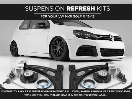 ECS News - VW MK6 Golf R Suspension Refresh Kit