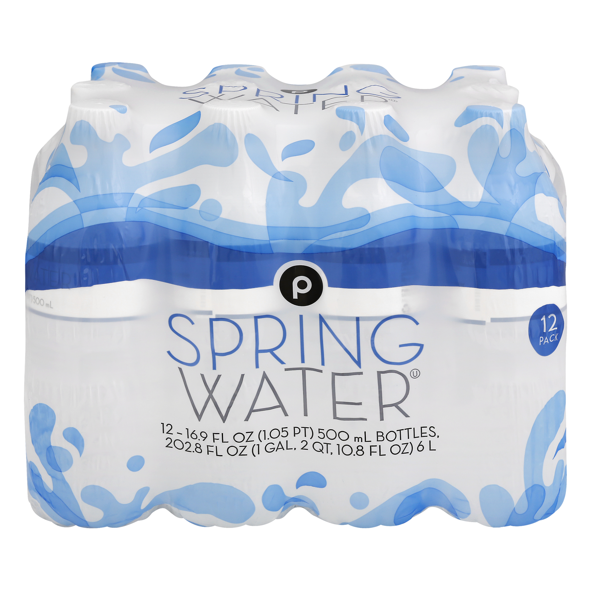 Publix 12 Pack Spring Water 12 ea OVERWRAP