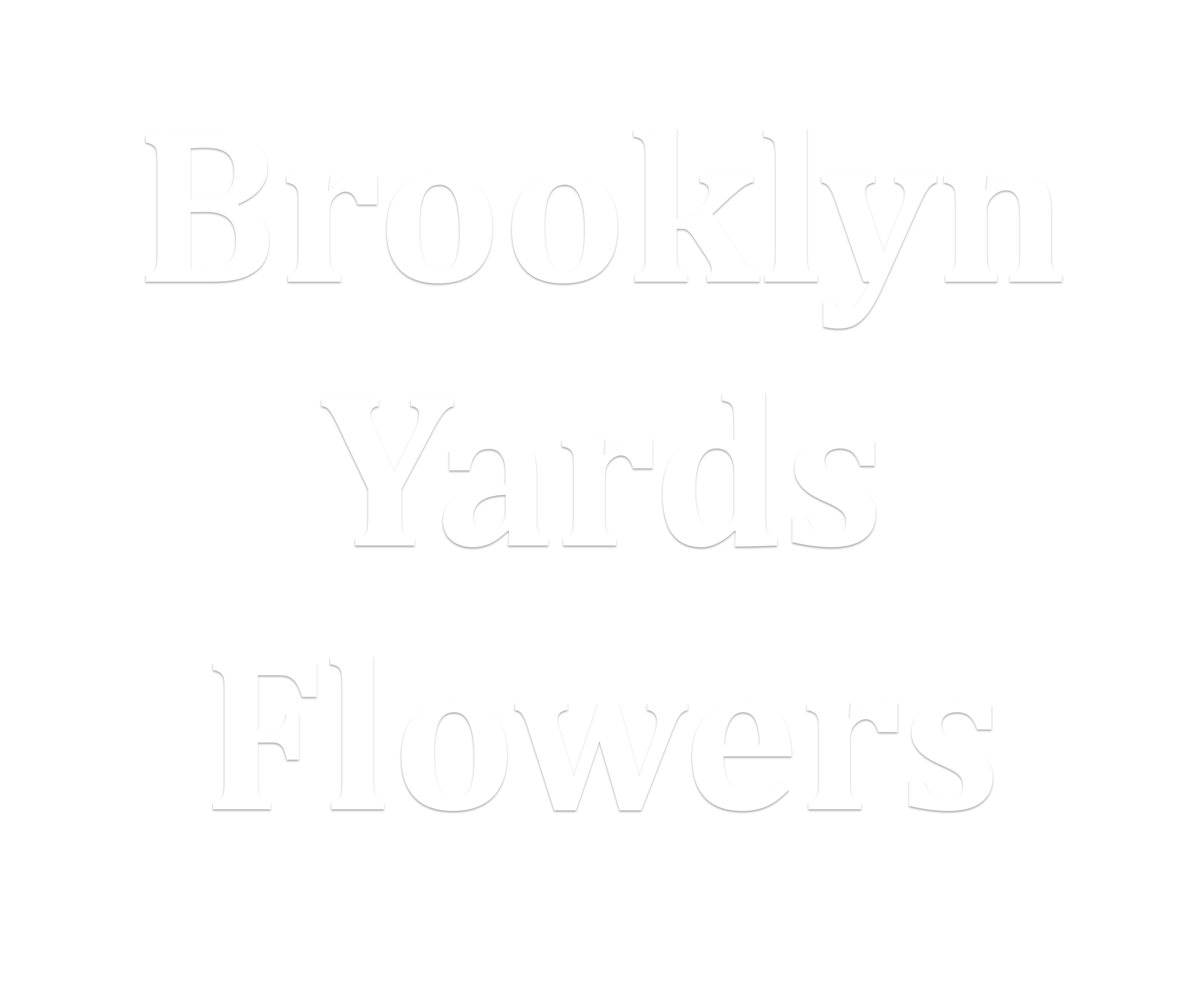 Brooklyn Florist Flower Delivery by Brooklyn Yards Flowers WVFG