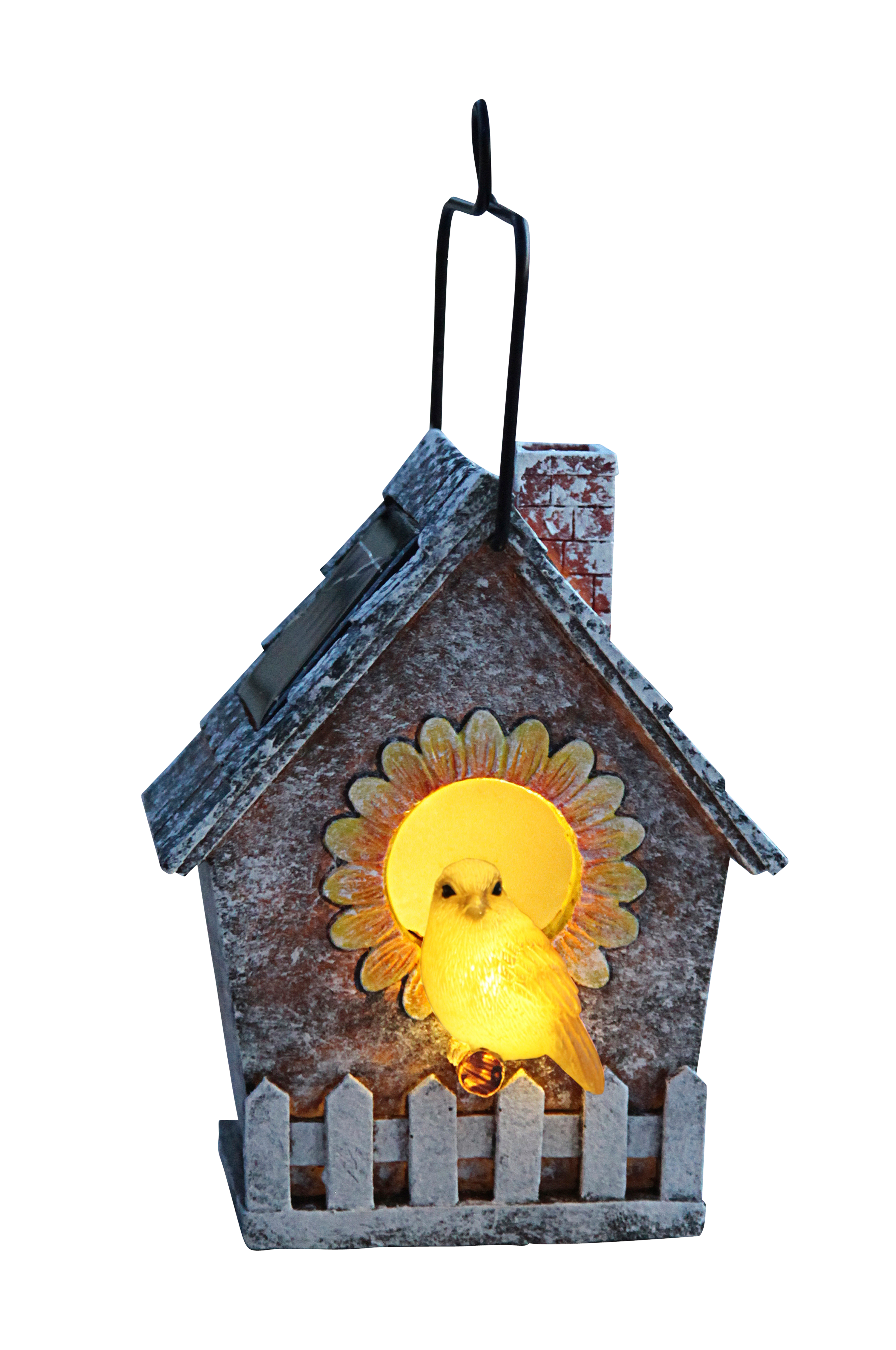 Utebelysning Solcell Vinter Star Trading Solcell fågelholk Grå Utebelysning Ellos.se